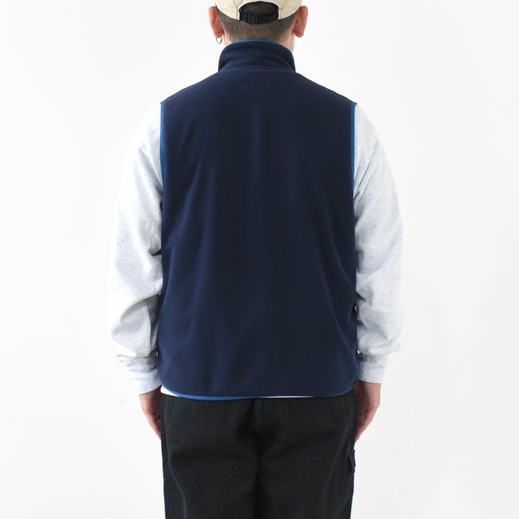 FLEECE ZIP UP VEST フリースジップアップベスト