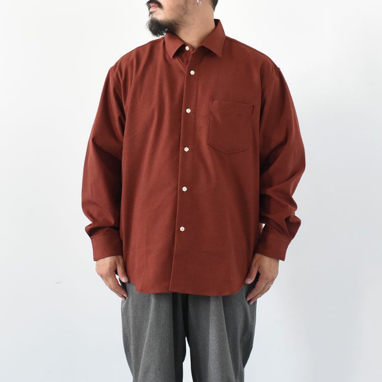 ECO TWILL UTILITY COMF REGLAR COLLAR SHIRT エコツイルユーティリティコンフォートレギュラーカラーシャツ