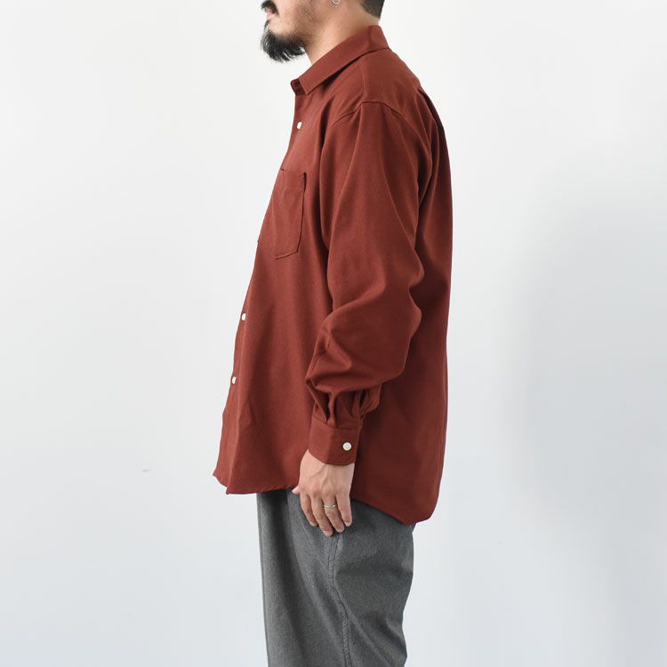 ECO TWILL UTILITY COMF REGLAR COLLAR SHIRT エコツイルユーティリティコンフォートレギュラーカラーシャツ