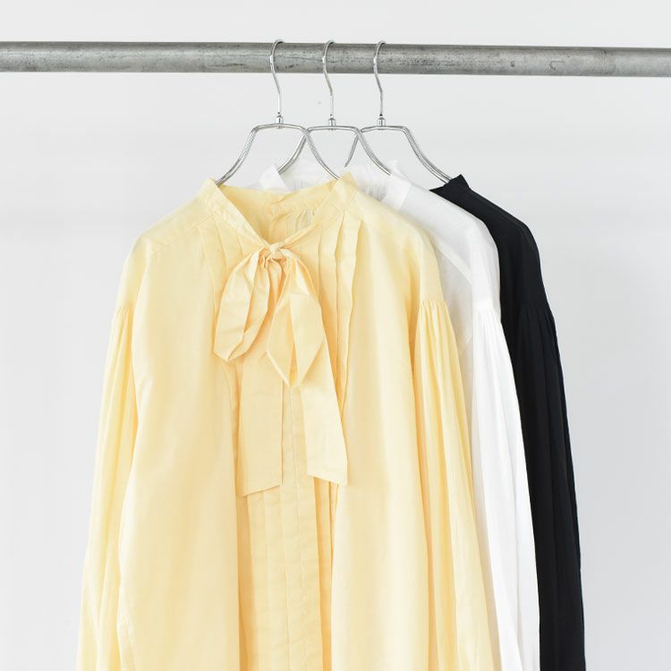 ribbon tuck blouse リボンタックブラウス