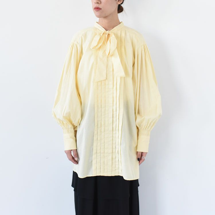 ribbon tuck blouse リボンタックブラウス