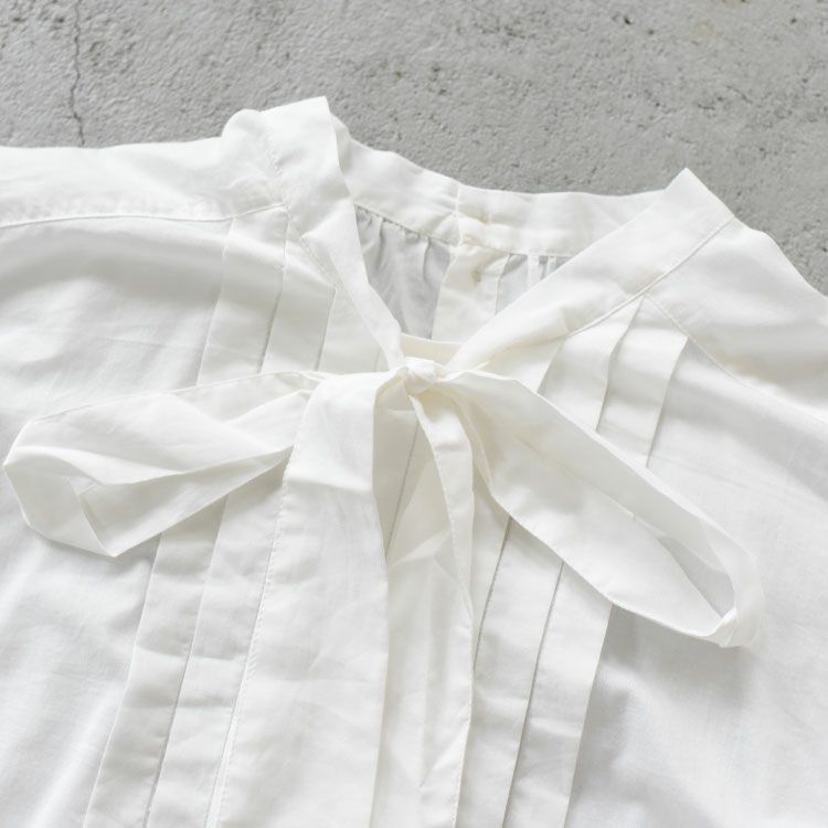 ribbon tuck blouse リボンタックブラウス