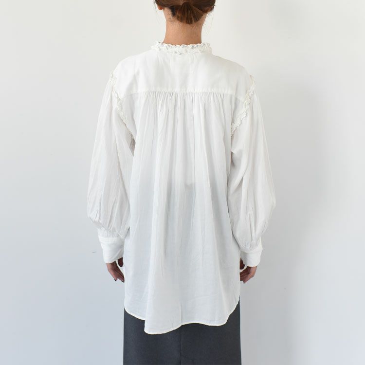 pintuck frill blouse ピンタックフリルブラウス