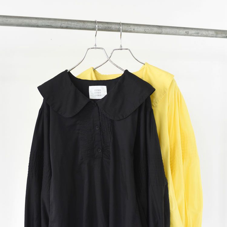 round collar volume blouse ラウンドカラーボリュームブラウス