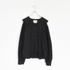 round collar volume blouse ラウンドカラーボリュームブラウス