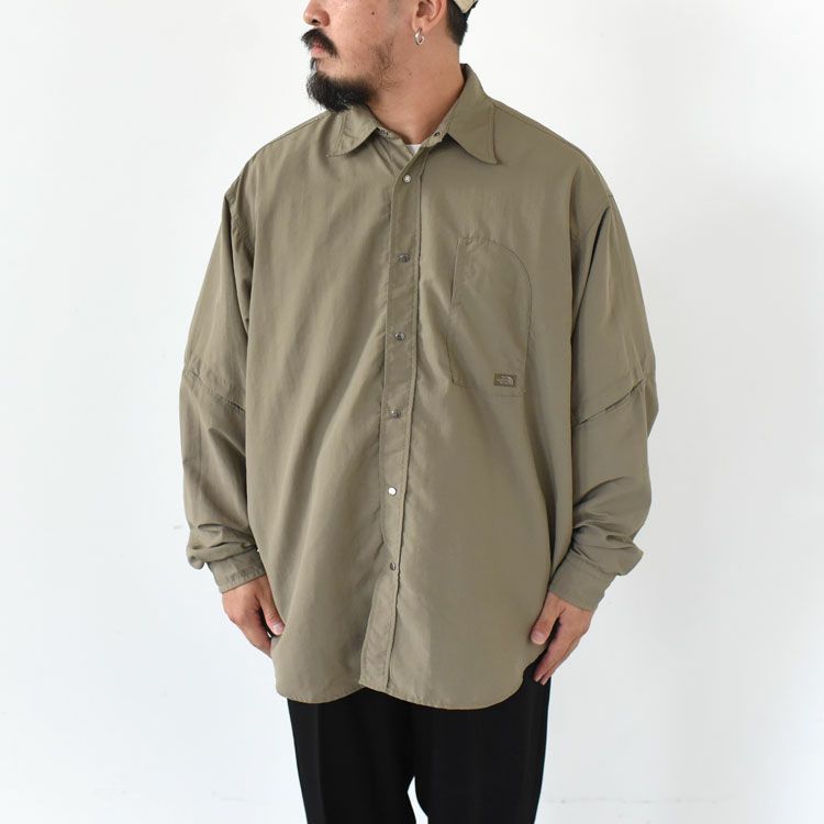 L/S ENRIDE SHIRT ロングスリーブエンライドシャツ/THE NORTH FACE（ザ・ノース・フェイス） | BINGOYA