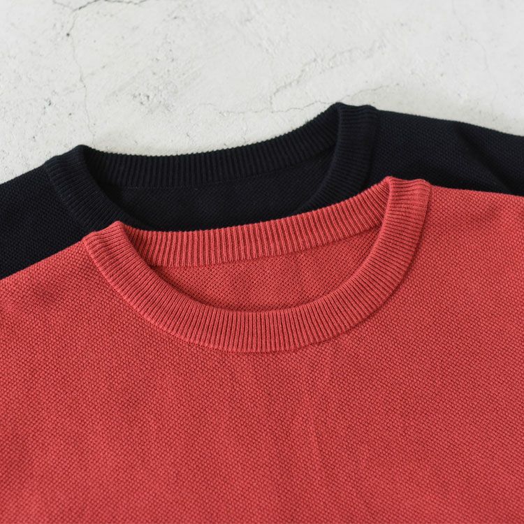 crepuscule ×BINGOYA Light Moss Stitch Crew-Neck Pullover ライトモスステッチ クルーネックプルオーバー