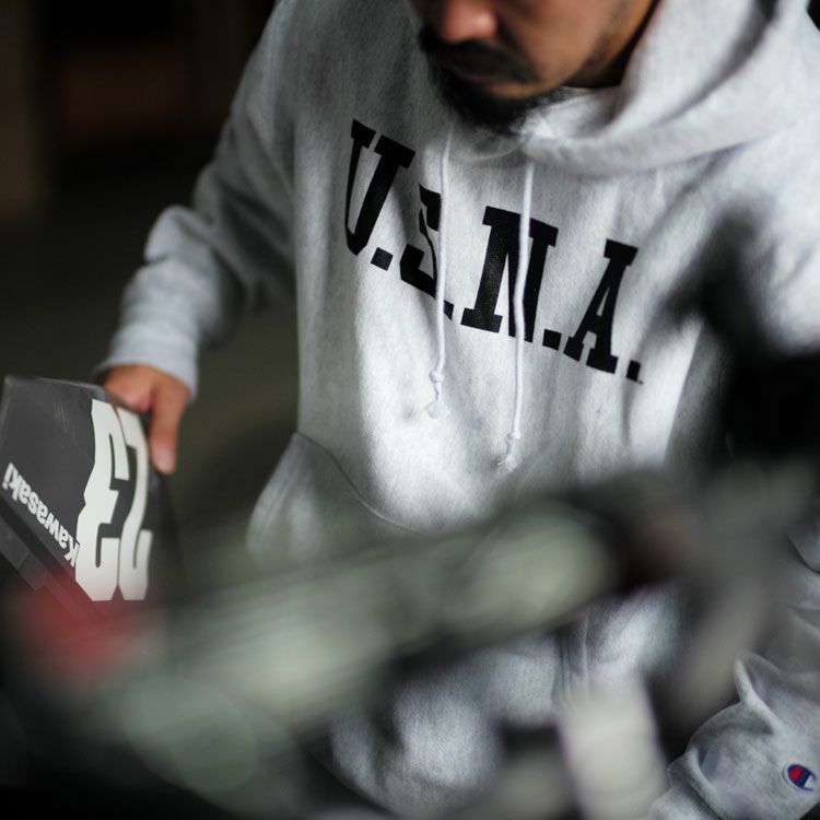 CHAMPION REVERSE WEAVE HOOD チャンピオンリバースウェーブフーディ