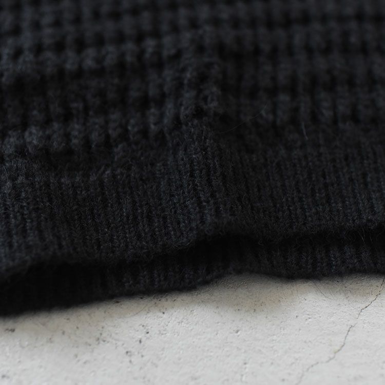 ANDY メッシュ編み ニットトップス