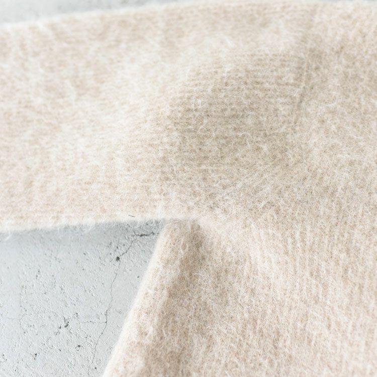 stretch superkid mohair short cardigan モヘアショートカーディガン