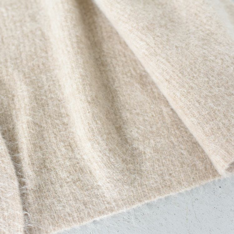 stretch superkid mohair short cardigan モヘアショートカーディガン