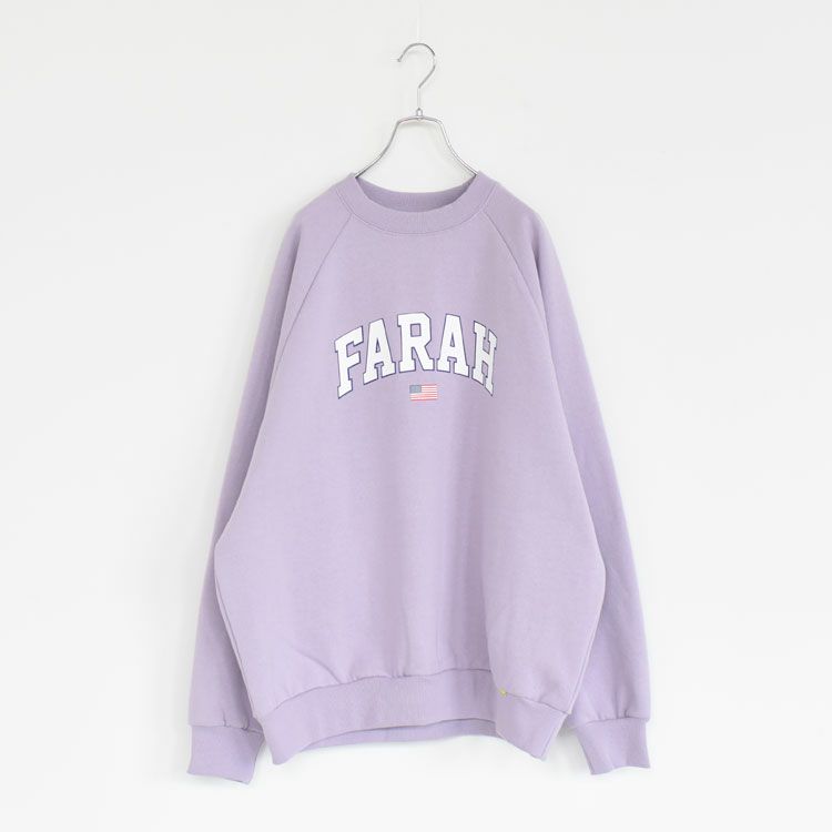 Printed Graphic Crewneck SweatShirt College Logo プリントグラフィッククルーネックスウェットシャツ