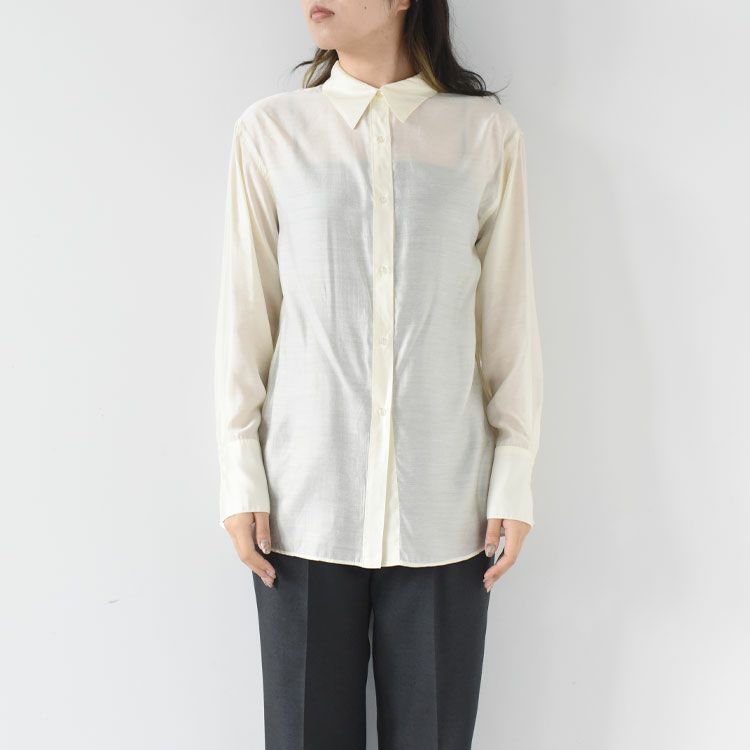 Sheer Satin Shirts シアーサテンシャツ