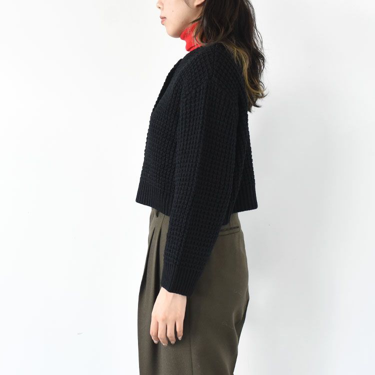 waffle knit C/D ワッフルニットカーディガン