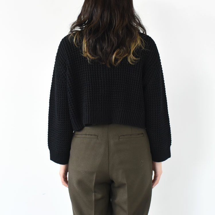 waffle knit C/D ワッフルニットカーディガン