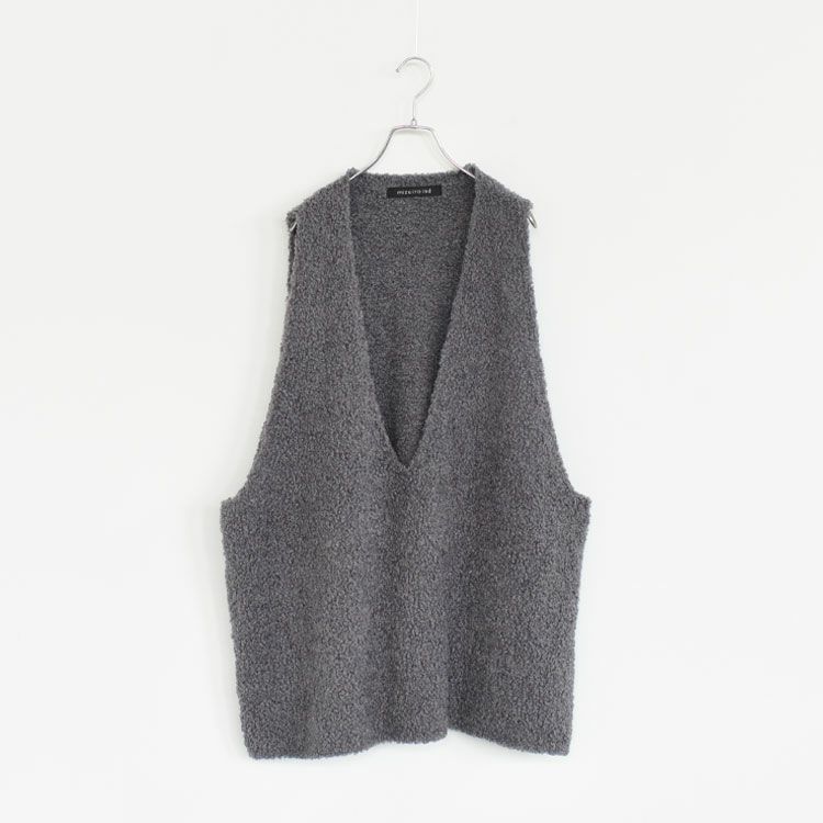 hairy yarn wide vest へアリーヤーンワイドベスト