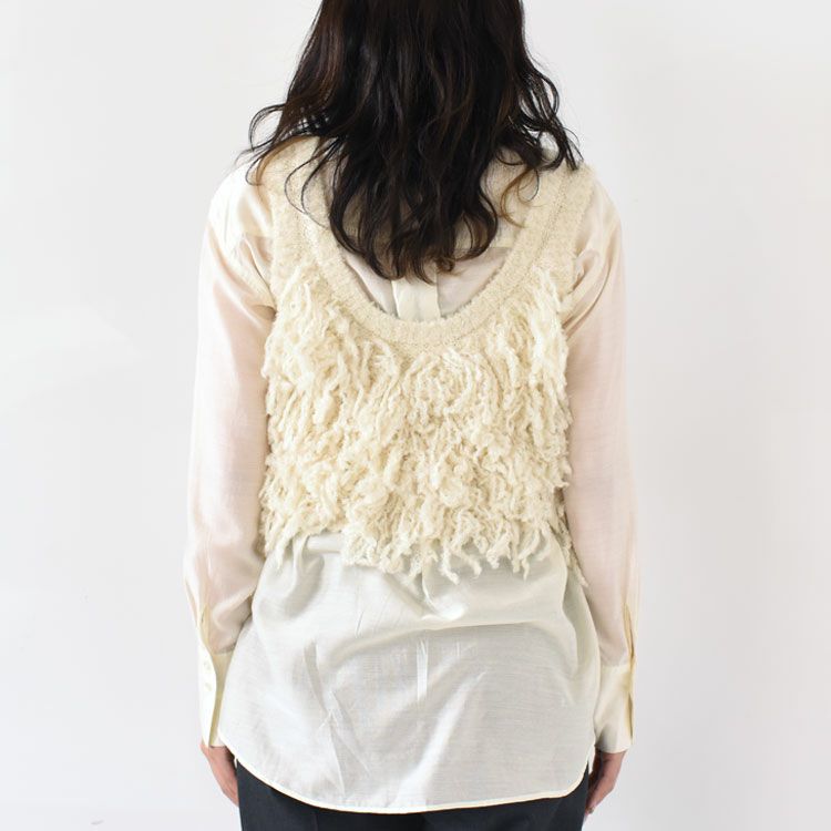 Fringe Knit Bustier フリンジニットビスチェ