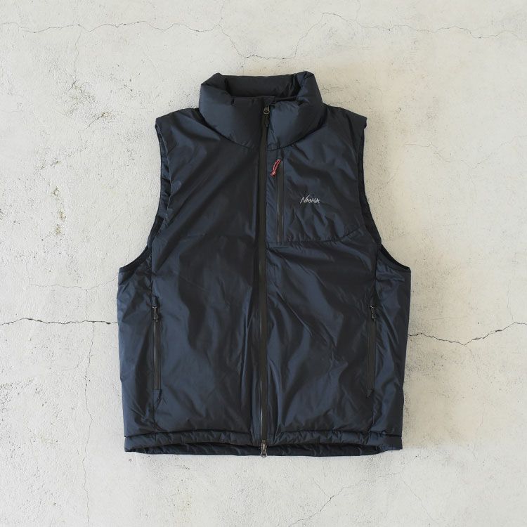 AURORA TEX STAND COLLAR DOWN VEST オーロラステックス スタンドカラーダウンベスト