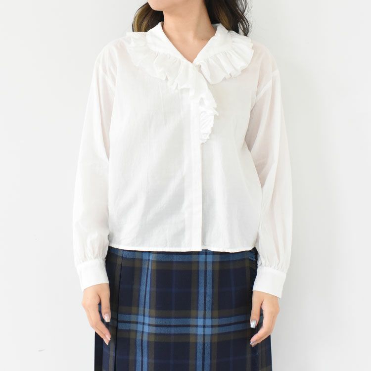 frill collar shirt フリルカラーシャツ