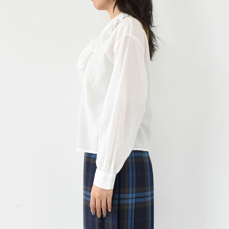 frill collar shirt フリルカラーシャツ