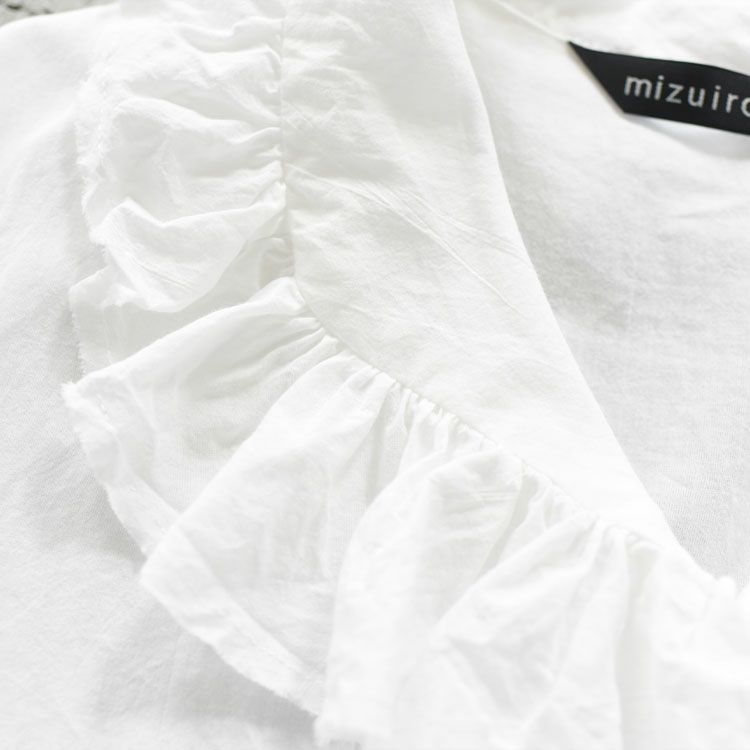 frill collar shirt フリルカラーシャツ