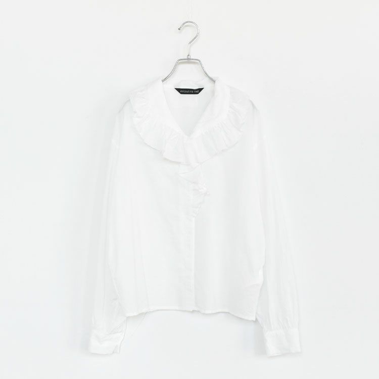 frill collar shirt フリルカラーシャツ