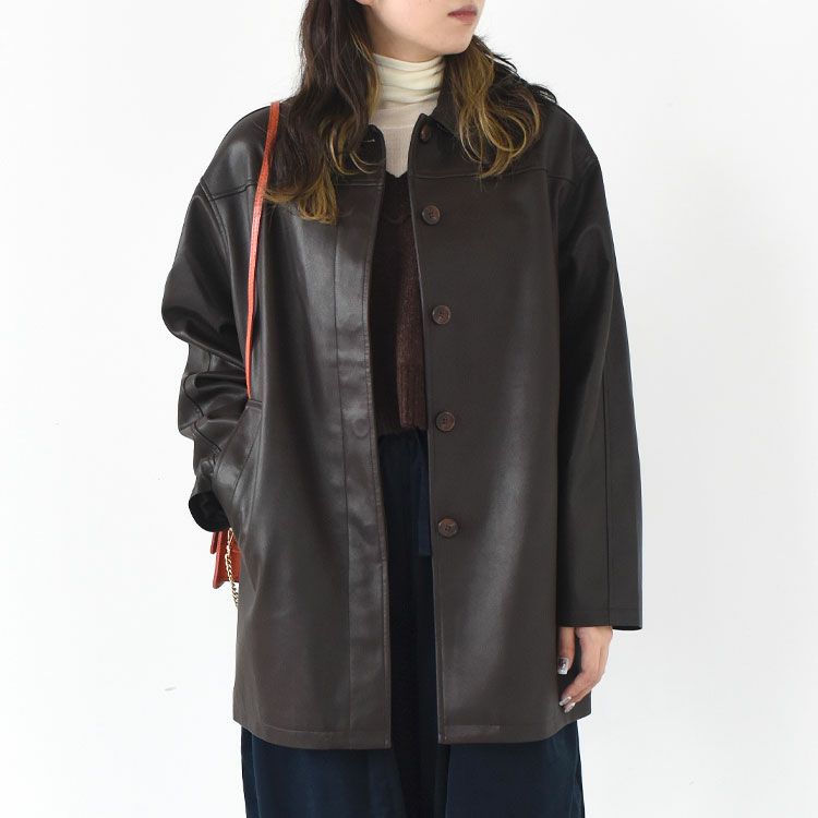 Ecoleather Over Jacket エコレザーオーバージャケット