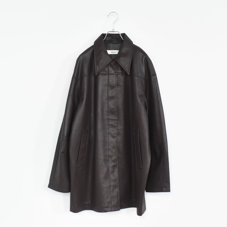 Ecoleather Over Jacket エコレザーオーバージャケット