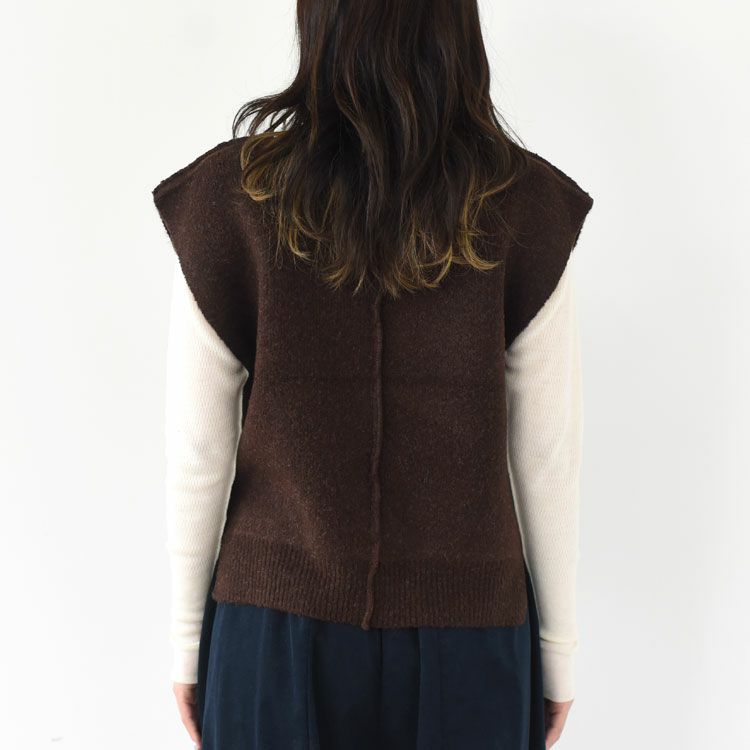 Vneck Lock Knitvest Vネックロックニットベスト