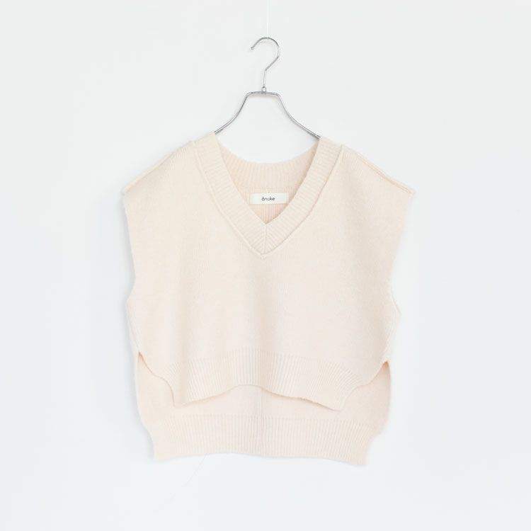 Vneck Lock Knitvest Vネックロックニットベスト