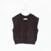 Vneck Lock Knitvest Vネックロックニットベスト