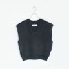 Vneck Lock Knitvest Vネックロックニットベスト