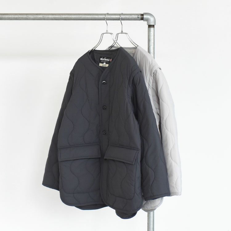 [ WILD THINGS × unfil ] quilted nylon 2way jacket キルティングナイロン2ウェイジャケット