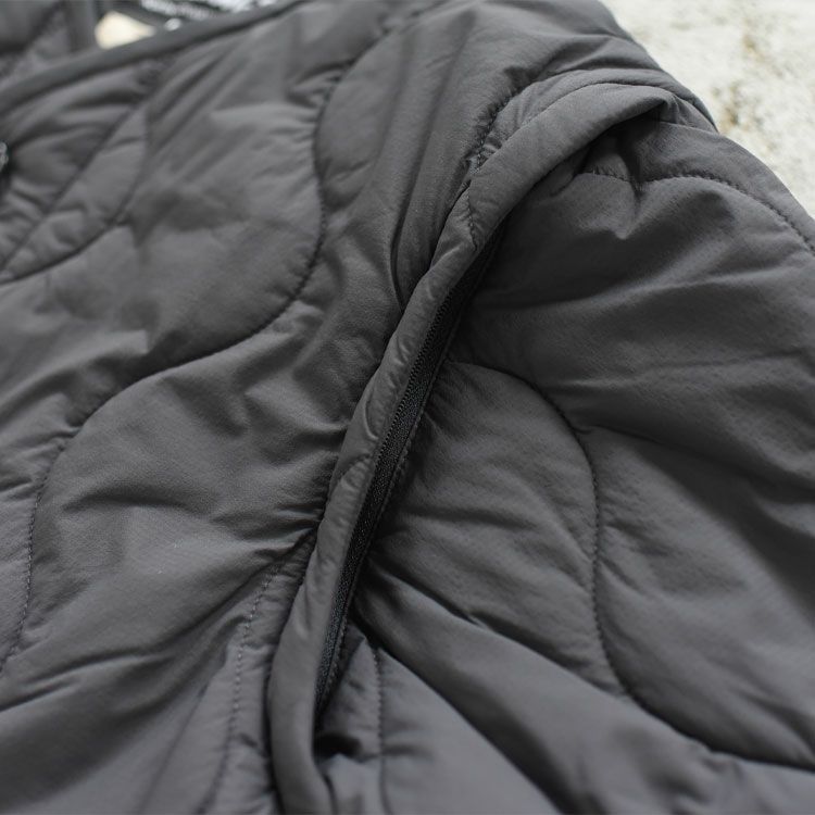 [ WILD THINGS × unfil ] quilted nylon 2way jacket キルティングナイロン2ウェイジャケット