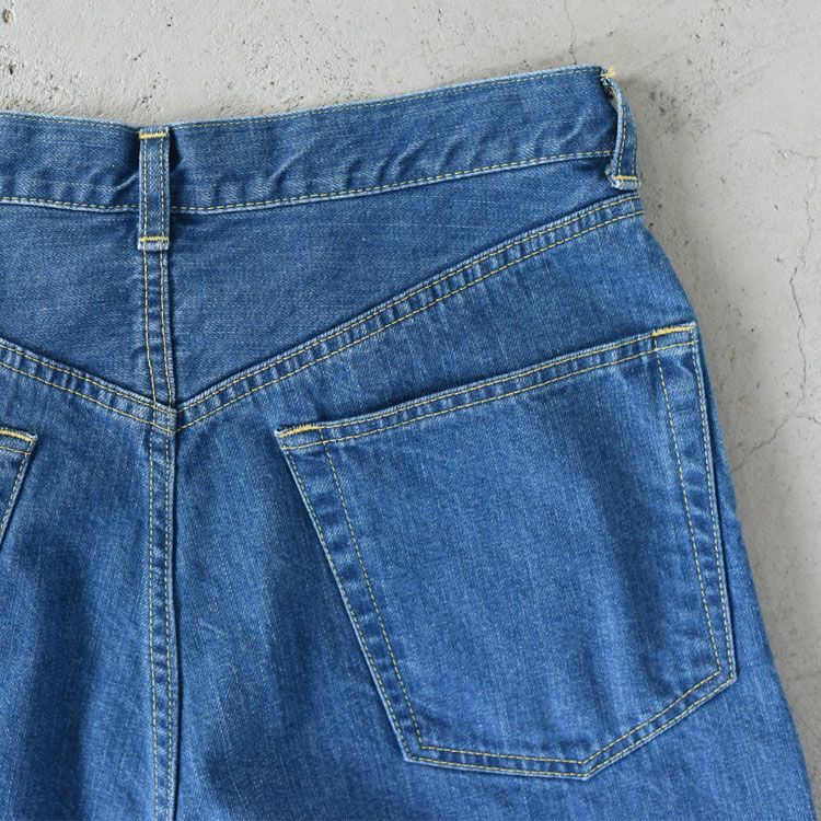 ORGANIC COTTON 12oz DENIM LOOSE STRAIGHT FIT JEANS ルーズストレートフィットジーンズ