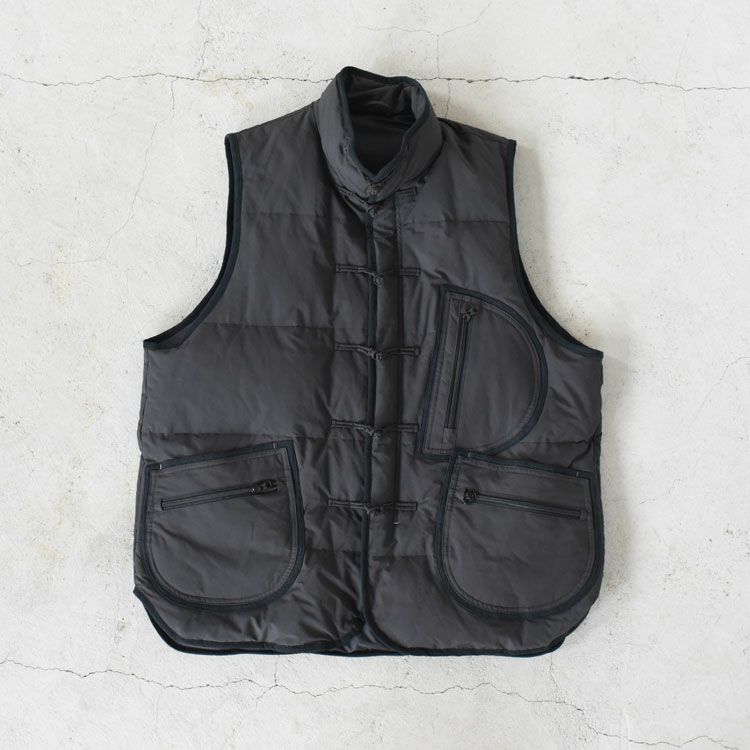 WEATHER CHINESE DOWN VEST ウェザーチャイニーズダウンベスト