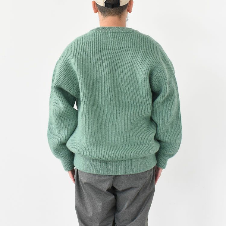 MID G KNIT V NECK SWEATER ニットVネックセーター