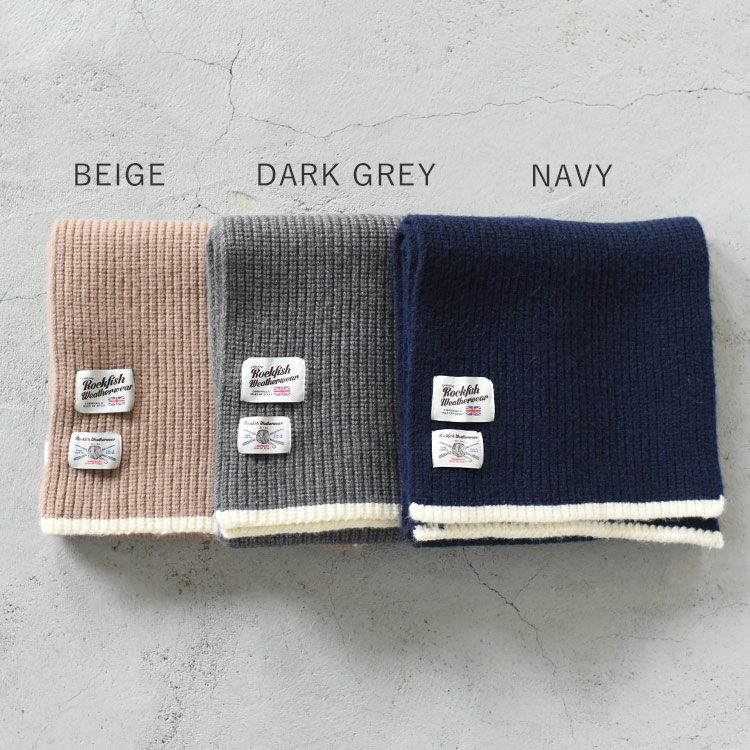 SALE 20％OFF】WOOLY MUFFLER ウーリーマフラー/Rockfish