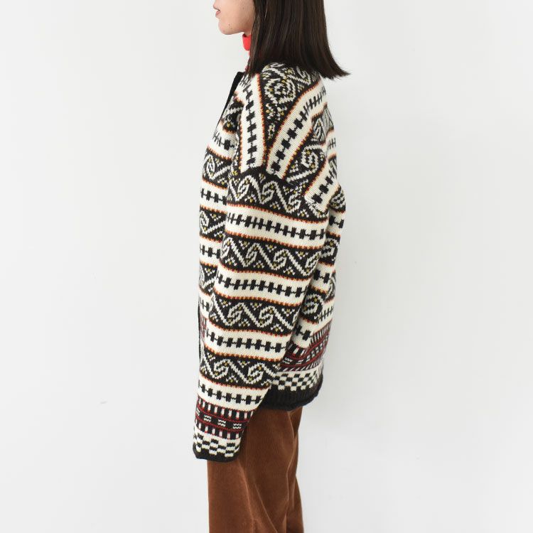 FAIR ISLE KNIT CARDIGAN フェアアイルニットカーディガン