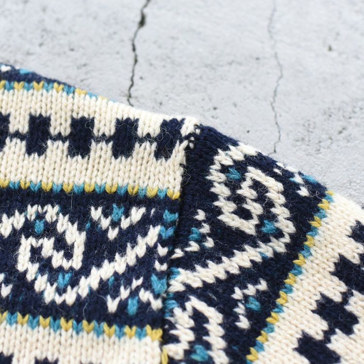 FAIR ISLE KNIT CARDIGAN フェアアイルニットカーディガン