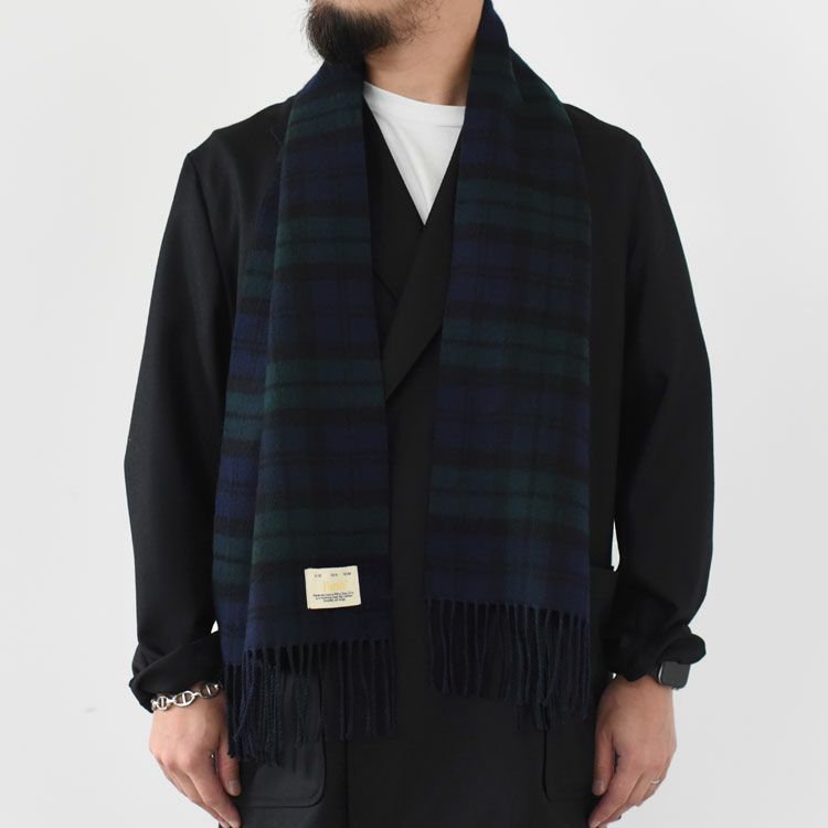 SALE 30％OFF】Wool W-face Scarf ウールWフェイススカーフ/FARAH