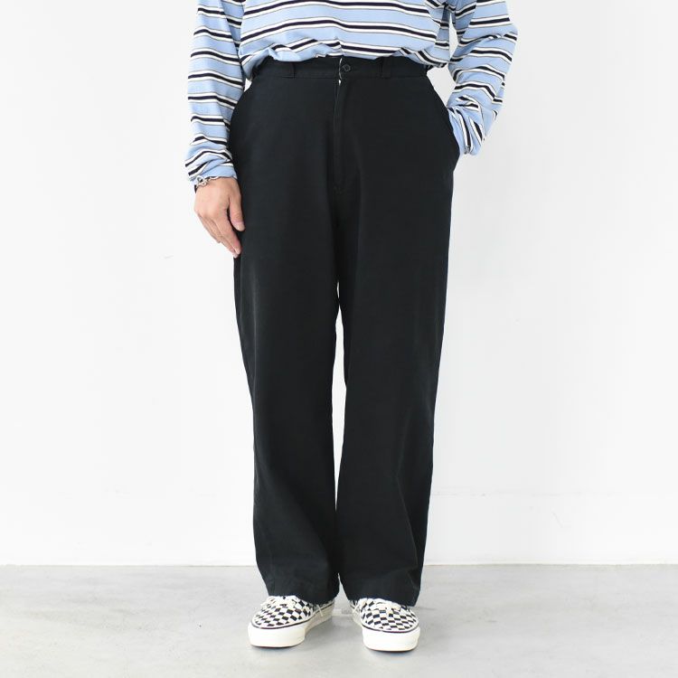 ORGANIC COTTON GABARDINE U.S.ARMY CHINO TROUSERS オーガニックコットン強撚ギャバ U.S.アーミーチノトラウザーズ