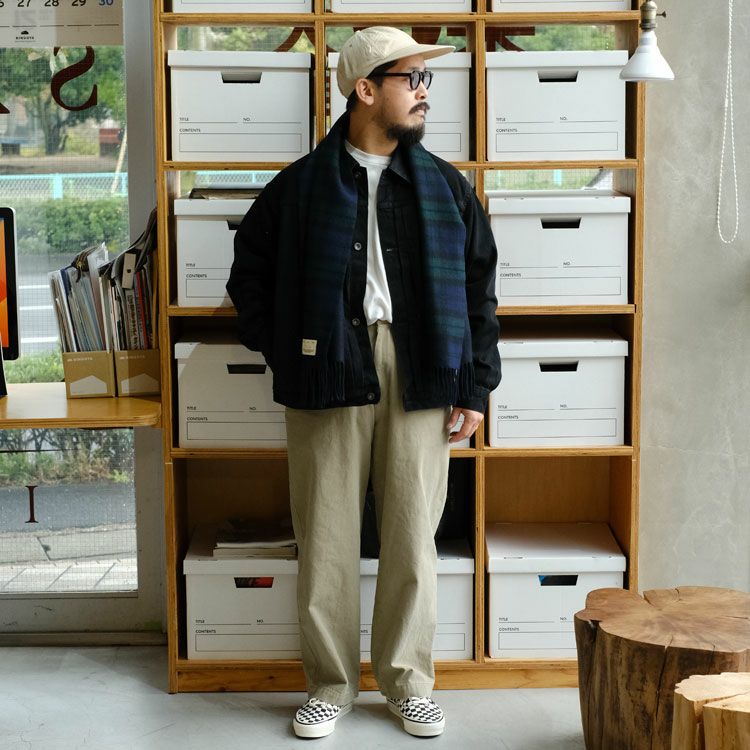 ORGANIC COTTON GABARDINE U.S.ARMY CHINO TROUSERS オーガニックコットン強撚ギャバ U.S.アーミーチノトラウザーズ