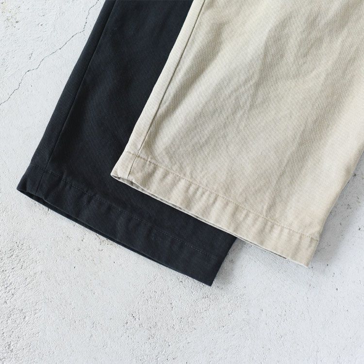 ORGANIC COTTON GABARDINE U.S.ARMY CHINO TROUSERS オーガニックコットン強撚ギャバ U.S.アーミーチノトラウザーズ