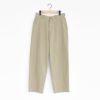 ORGANIC COTTON GABARDINE U.S.ARMY CHINO TROUSERS オーガニックコットン強撚ギャバ U.S.アーミーチノトラウザーズ