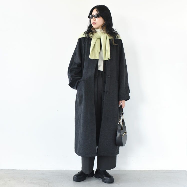 Wool Soutiencollar Coat ウールステンカラーコート