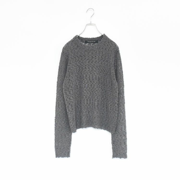 slub yarn crew neck P/O スラブヤーンクルーネックプルオーバー