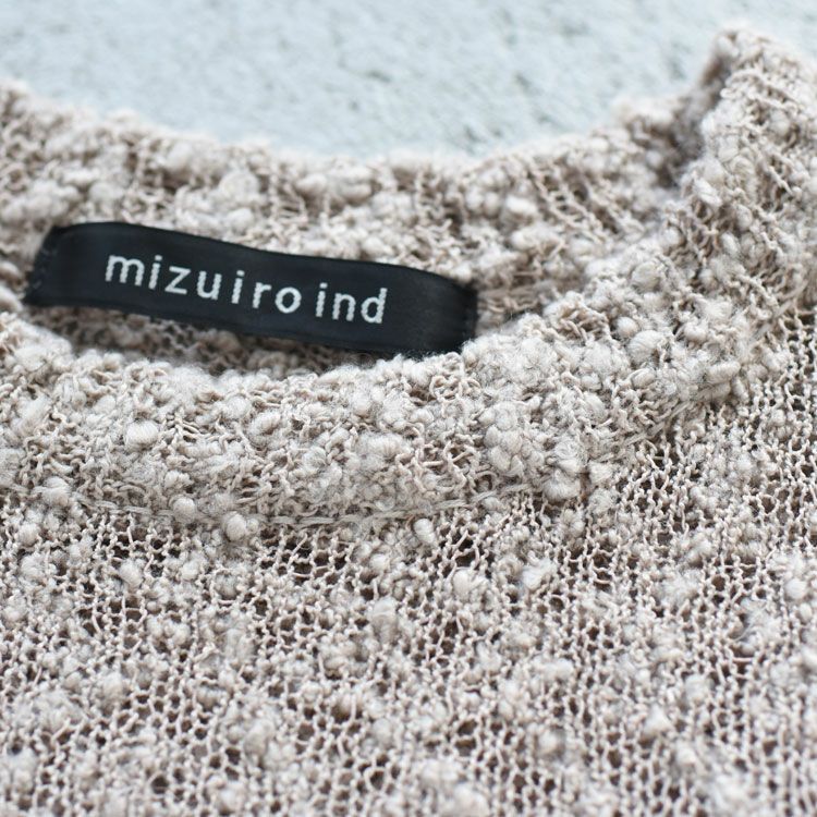 slub yarn crew neck P/O スラブヤーンクルーネックプルオーバー