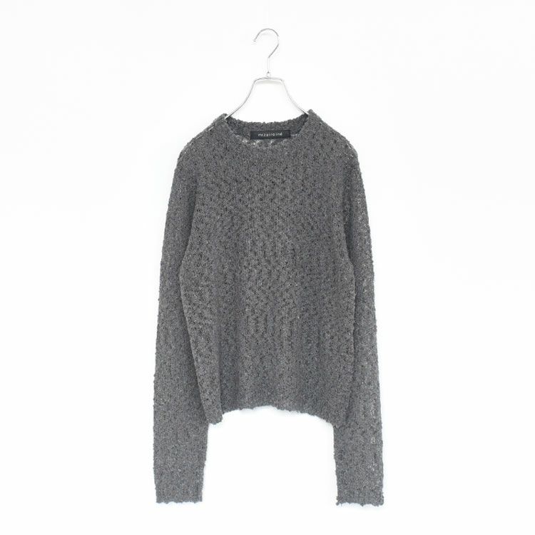 slub yarn crew neck P/O スラブヤーンクルーネックプルオーバー