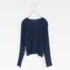 pleats crew neck P/O プリーツクルーネックプルオーバー